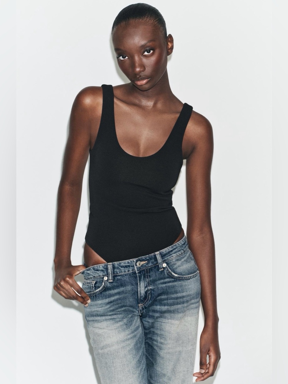 ZARA STRETCH BODYSUIT